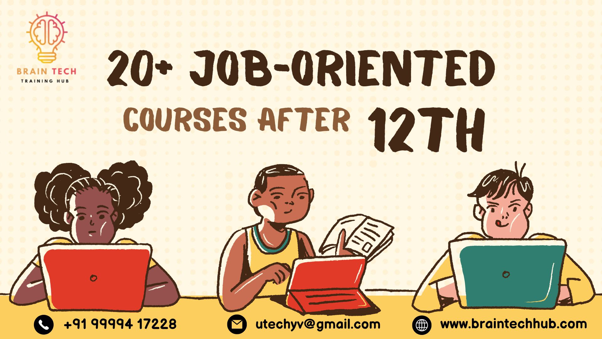 20+ job Oriented courses after 12th