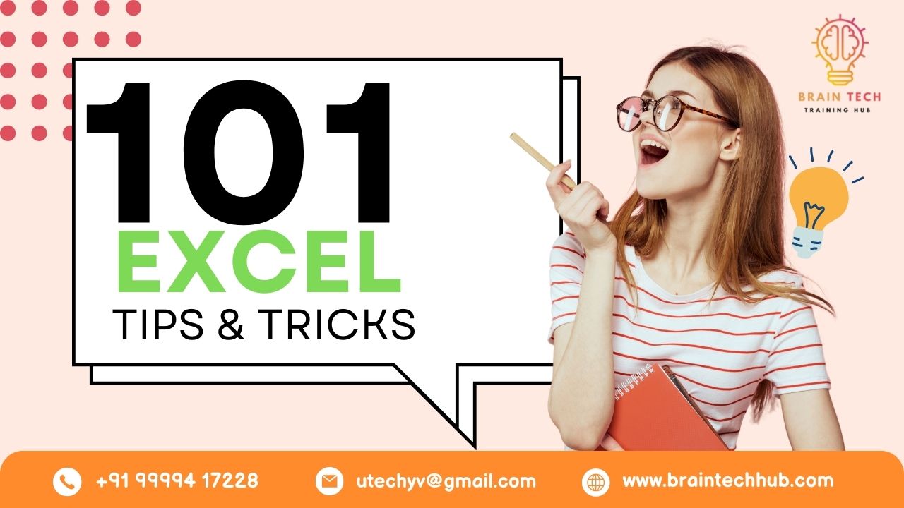 101 Excel Best Tips and Tricks