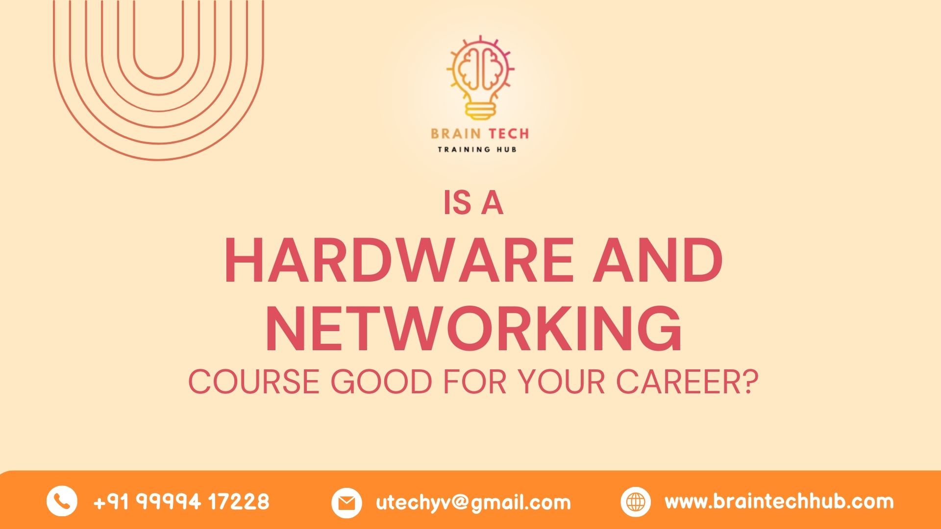 Hardware and Networking Course Good for Your Career