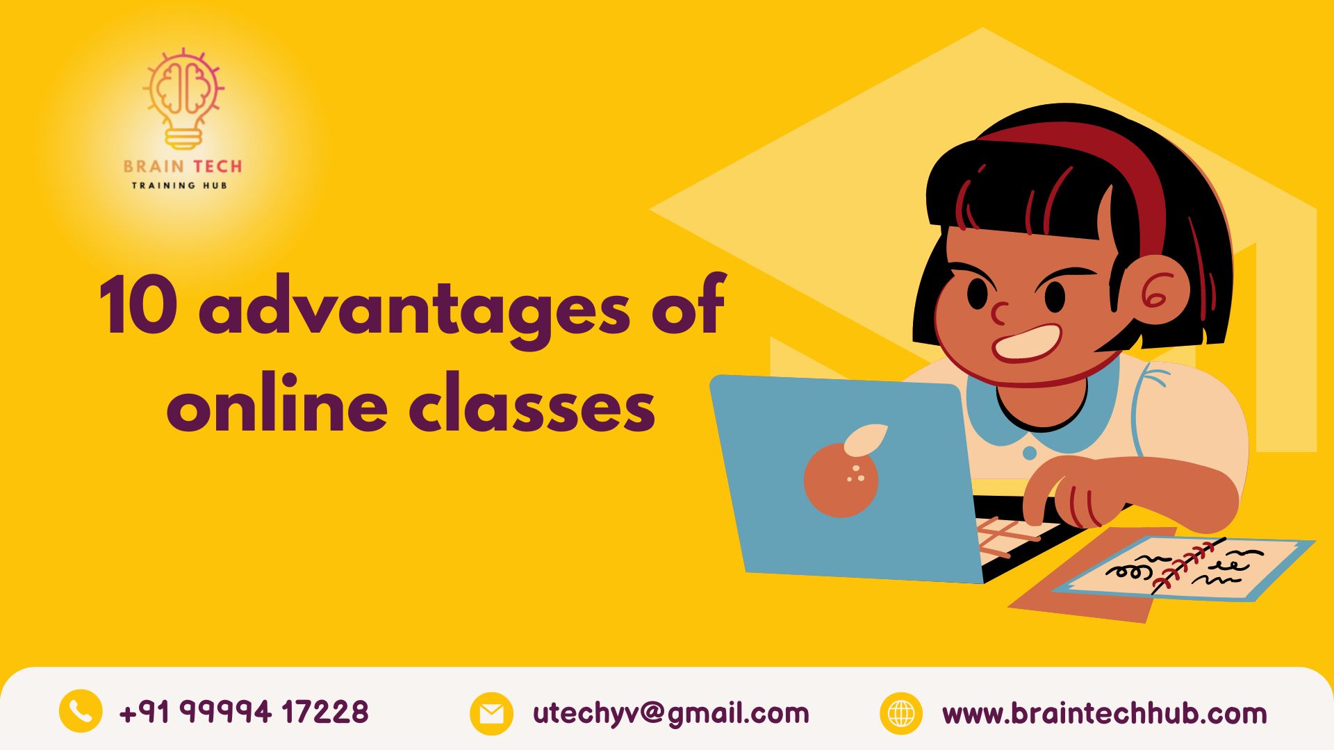 10 advantages of online classes